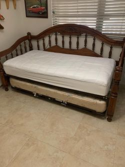 Wooden Twin Daybed