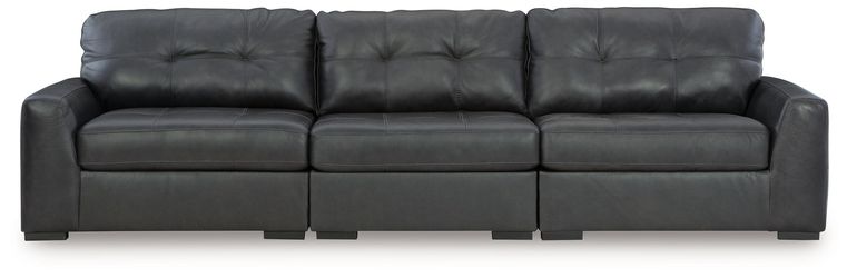 Brindley Pier - 3-Piece Sectional Sofa - Fog