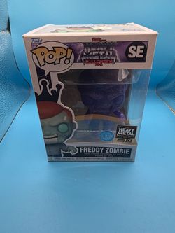 Funko Pop Freddy Zombie Heavy Metal Halloween Glitter