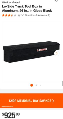 Lo-Side Truck Tool Box
