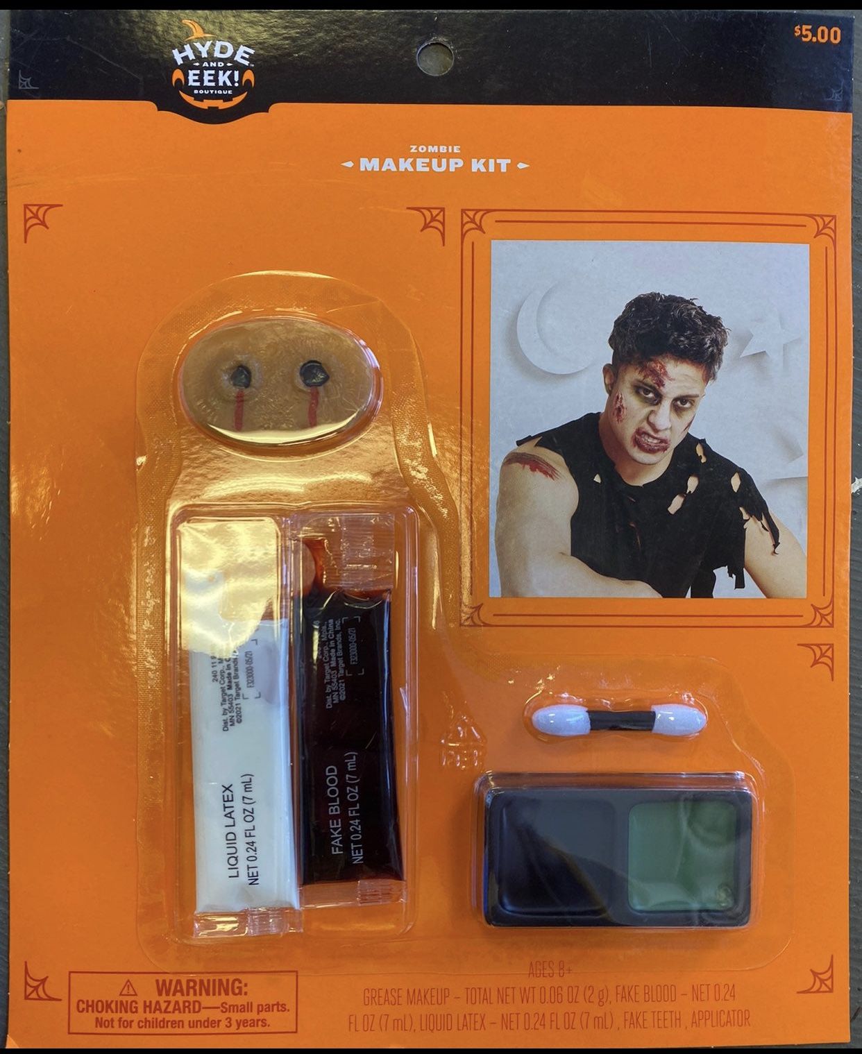 10 packs zombie makeup kit