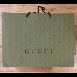 Gucci Paper Bag 