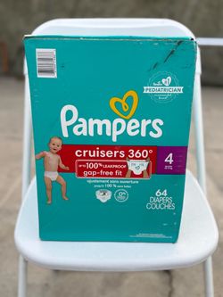Pampers Cruisers 360 Size 4 Diapers 64 Count