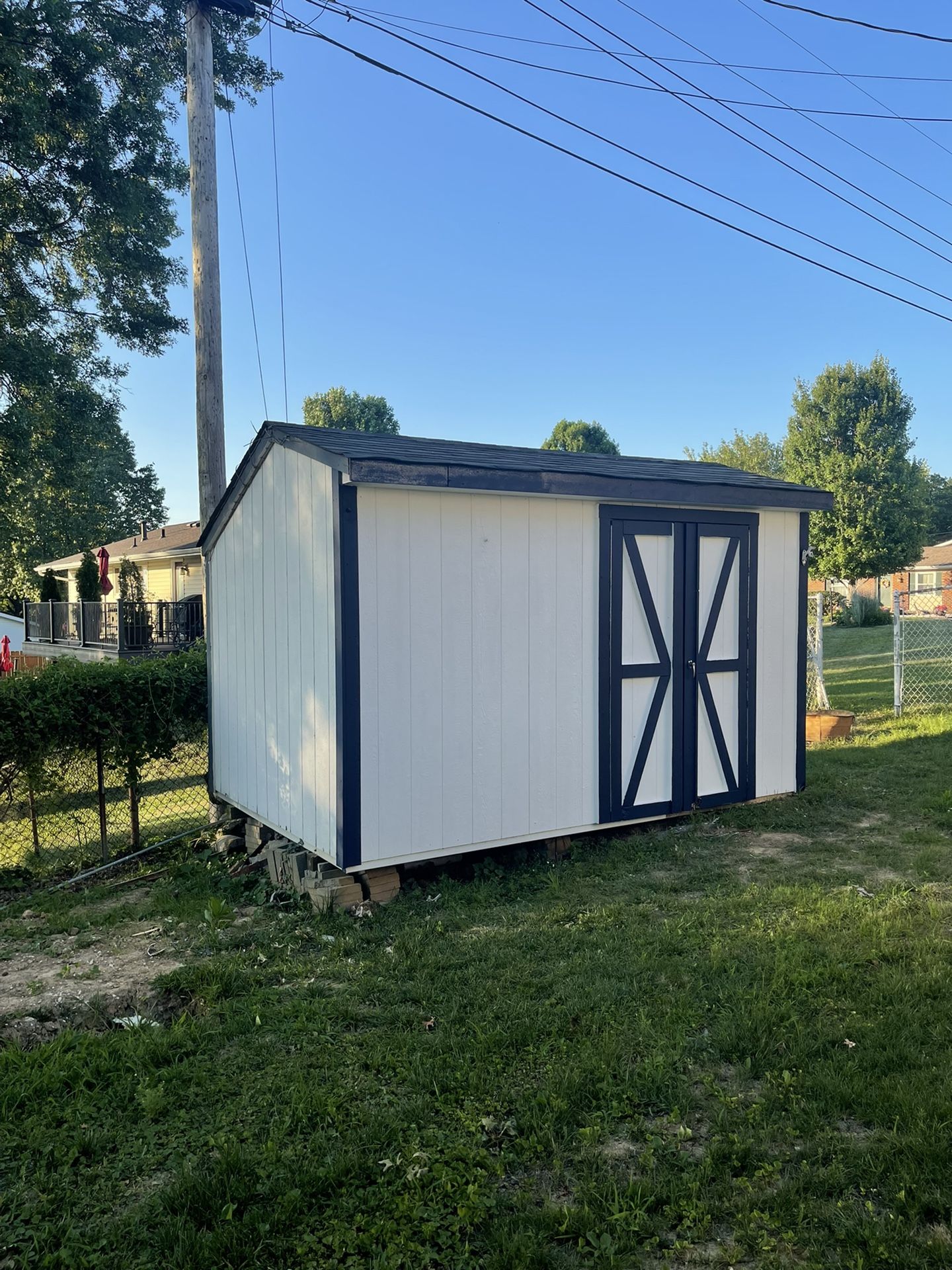 Shed 12x8 ft