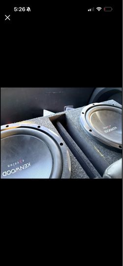 Kenwood subs 12”