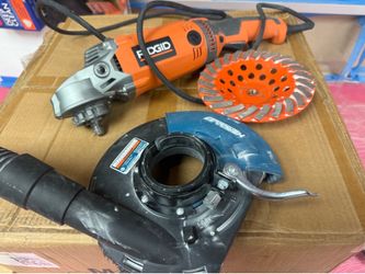 Like New Grinder with Diamond Blade and Vacuum Attachment