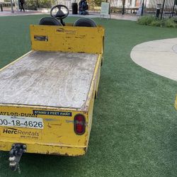 2 PASSENGER BURDEN CART 4-WHEEL ELECTRIC