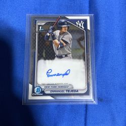 Emanuel Tejeda 1st Bowman Auto