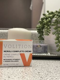 Volition Beauty Neroli Complete Creme - Facial Moisturizer Helps Reduce Look of Fine Lines with Soothing Orange Blossom & Balancing Amino Acids - For 