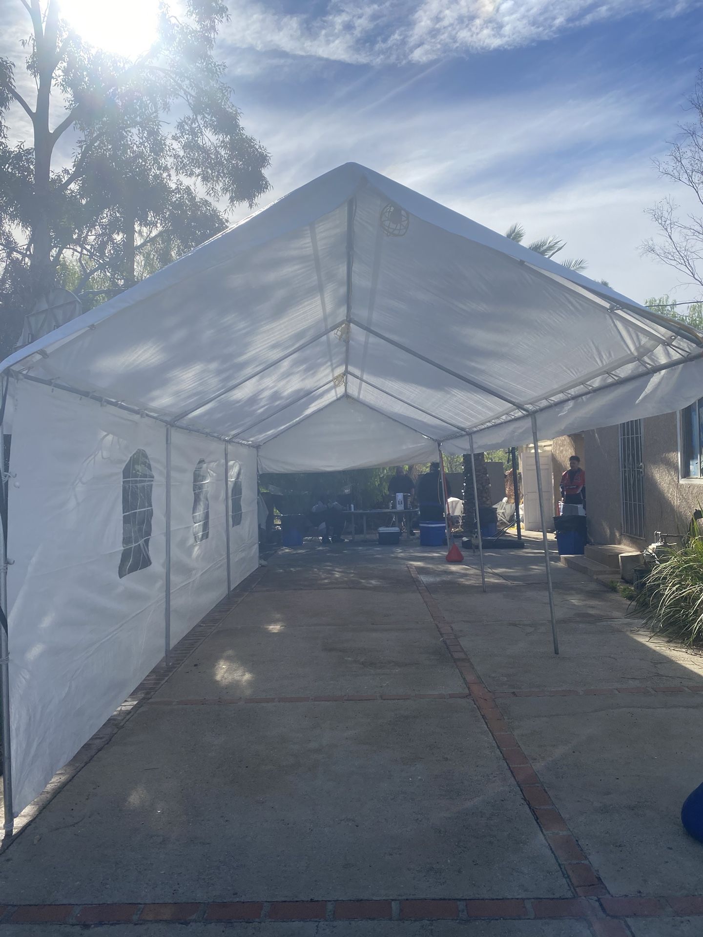 10x30 Carpas, Tent , Heaters, Chairs & Tables
