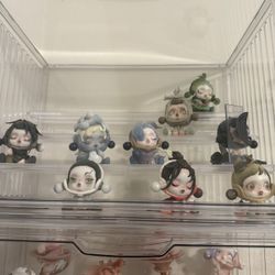 Skull panda Ink Plum Blossom 