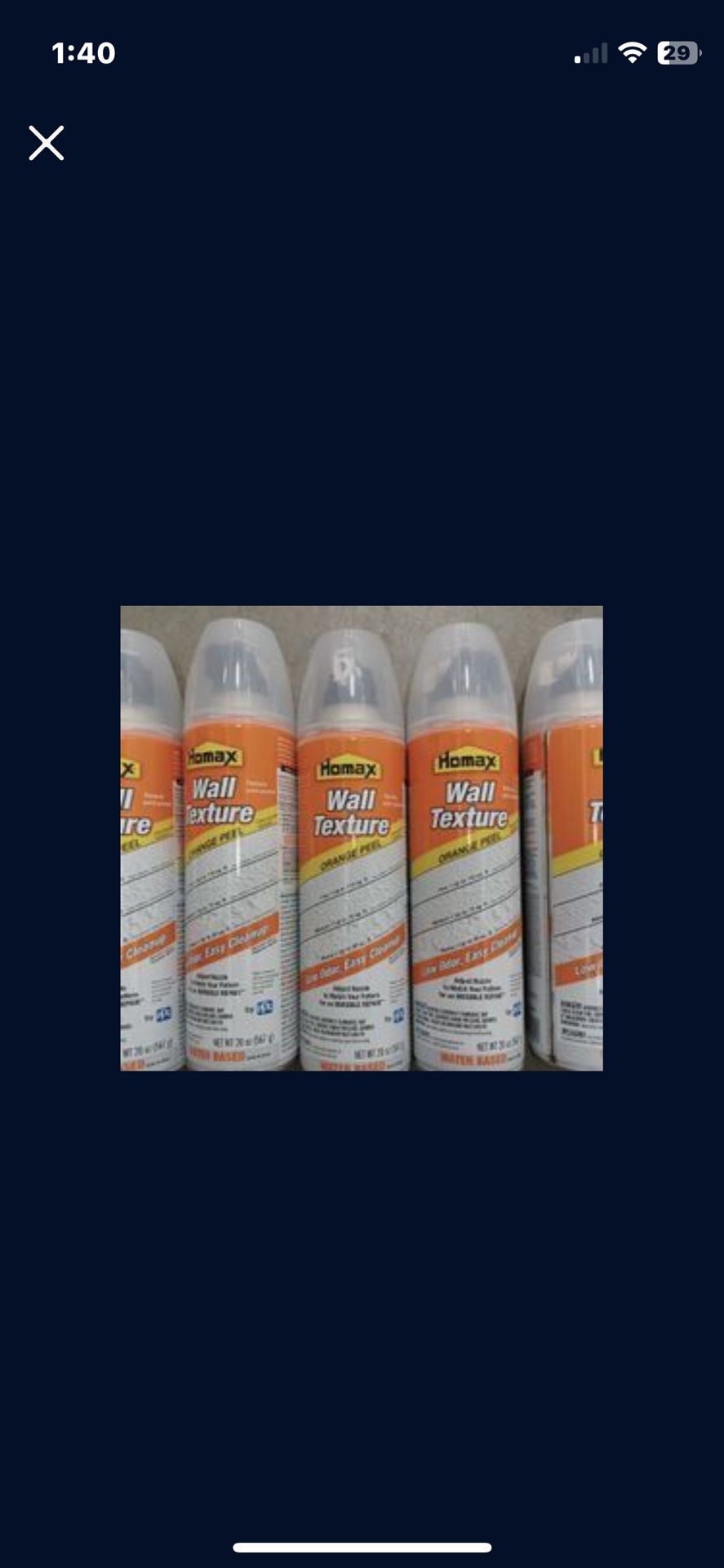 Homax Wall Spray Texture