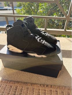 Jordan Retro 6 “Chrome” 6Y/7.5W - Lightly Worn  - Near perfect condition $120