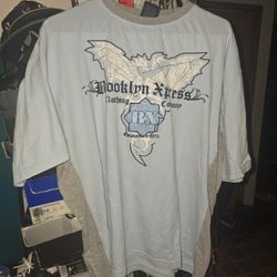 Y2k Brooklyn express shirt sz large 