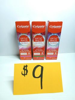 Colgate Optic White Pro Series Toothpastes 