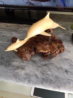 John Perry Dolphin Sculpture Figurine