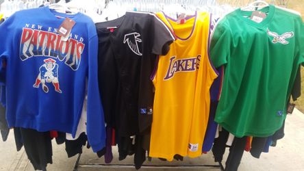 NBA. NFL. Jerseys &LEATHERS VESTS BRAND NEW PLACES ASK ME TEAMS NAMES SIZES I will Let you know Right away