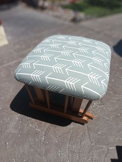 Like new footstool from rocking chair