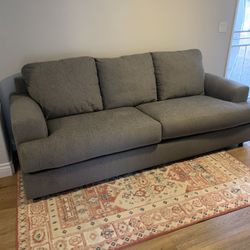 Gray Living Spaces Couch