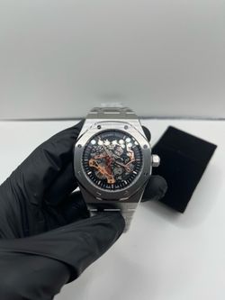 men’s luxury skeleton watch