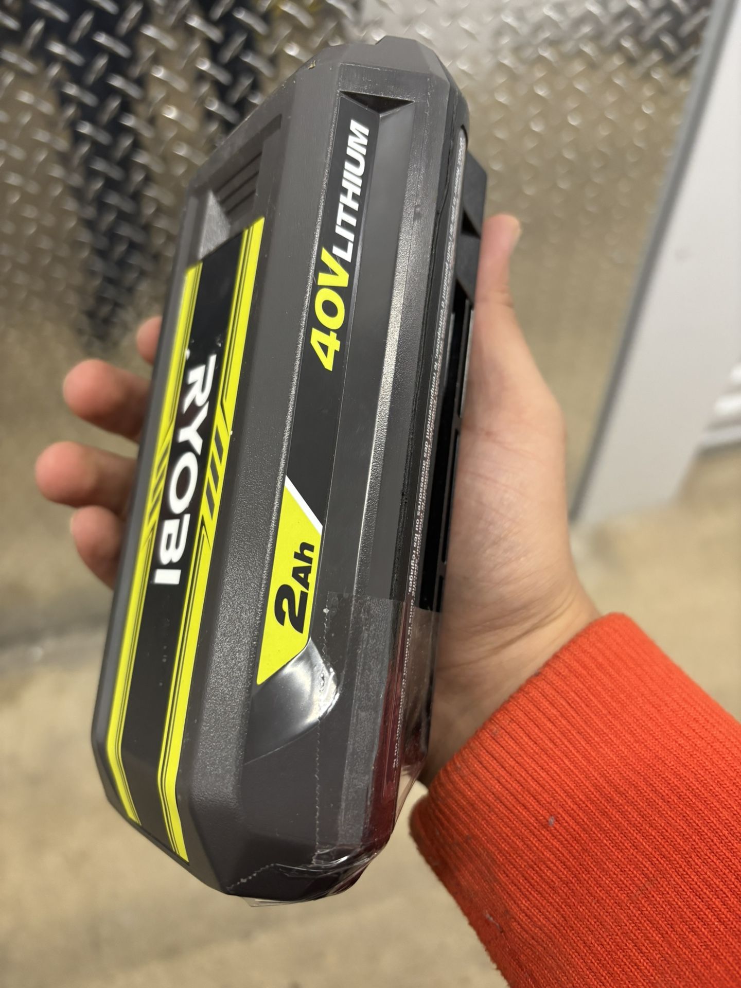 New Ryobi 40V 2AH LITHIUM BATTERY