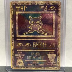 RARE HOLO Ancient mew 2000 Pokemon Card - Near Mint Condition! 