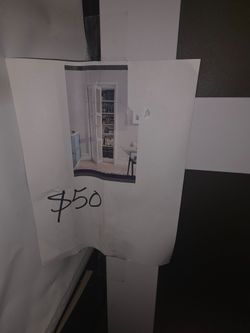 Bifold Pantry Door White 30 x 80 new