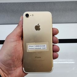 Apple iPhone 7 128GB in Gold (Factory Unlocked)