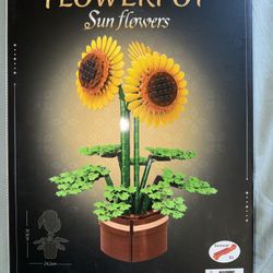 Sunflower Botanical Building Blocks Flower Kit Set for Home Decoration (11350)