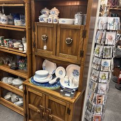 Vintage Hutch Cabinet