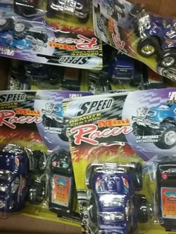 Nine Remote Control Mini Racers