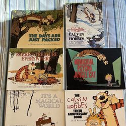 Calvin And Hobbes  6 Comic Book Lot 