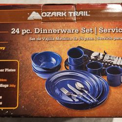 Ozark Trail 24 PC. Dinnerware Set