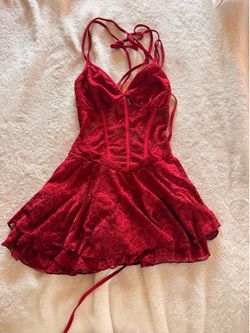 Cute Red Dress – Size Small