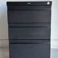Staples 3-Drawer Vertical File Cabinet