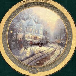 Thomas Kinkade Plate