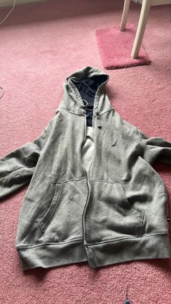 Nautica hoodie jacket large