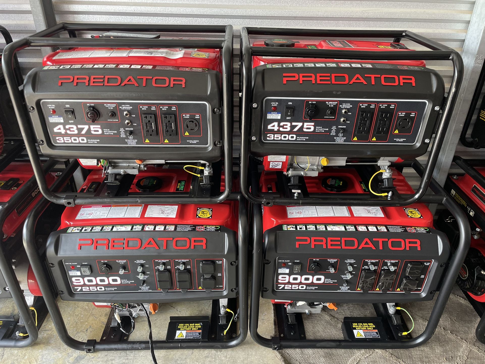 Predator Generator All Size Available