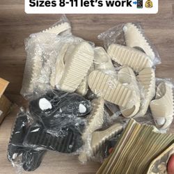 Yeezy Slides (by Adidas x Kanye West).