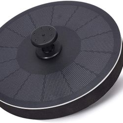 Solar Fountain,Upgraded 3.5W Solar Water Pump Solar Powered Fountain Pump with 7 Water Styles Adjustable Fixed Rod for Bird Bath, Pond, Pool, Fish Tan