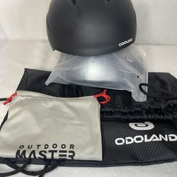 ODOLAND Ski And Snowboard Helmet And Goggles