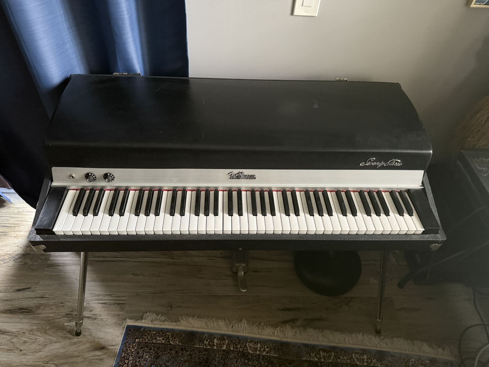1970s Fender Rhodes Electric Piano Keyboard
