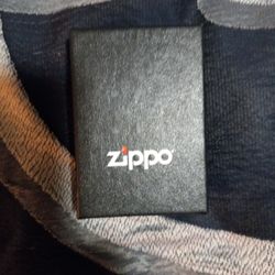 2 Zippo Lighters, I  In Box And 7 FL Oz Lighter Fluid 