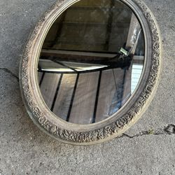 Antique Mirror/Cabinet