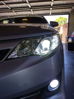 HiD an LED headlights
