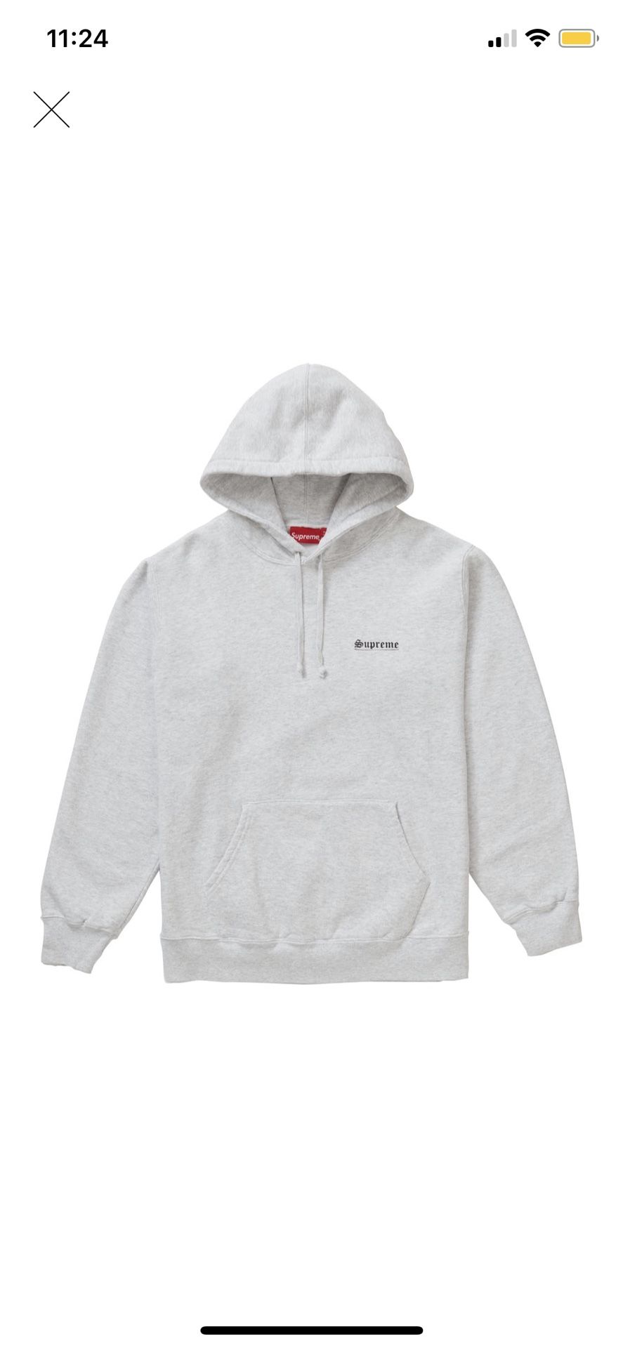 Supreme Mary hoodie size medium