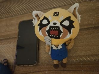 Aggretsuko Plush Death Metal Sanrio Japan Anime 6” Fox Kitsune Rage Karaoke