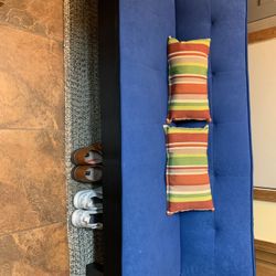 NEW Lower ☑️Price Alert➡️ Adjustable Sofa Couch -Can Turn Into A Twin Bed With Storage ‼️💙💙