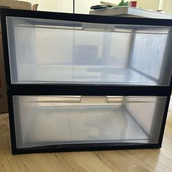FREE plastic storage bins