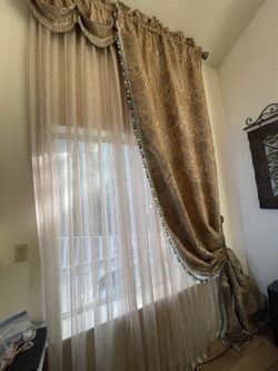 Tall curtains